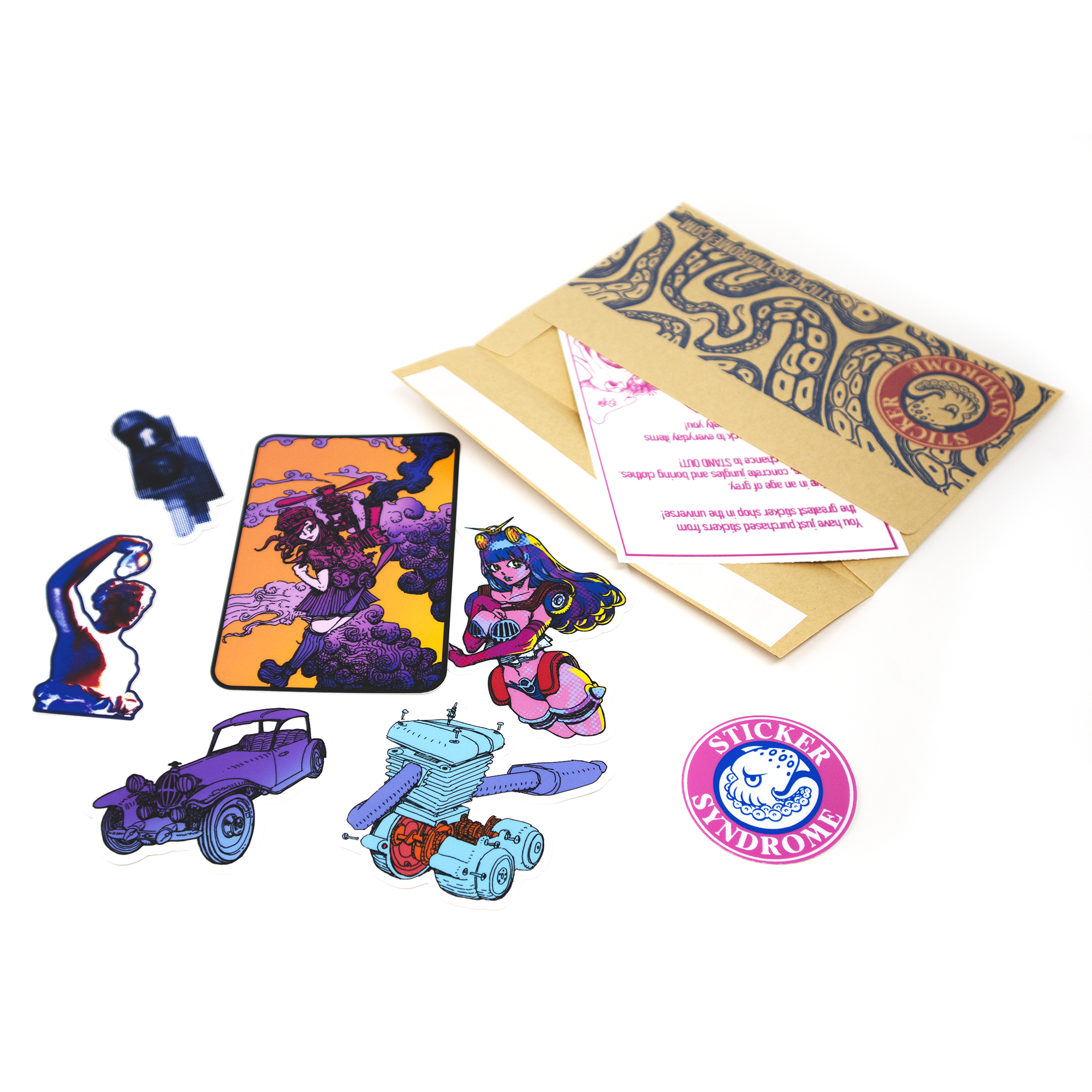 Disoriented Stickers Sticker Pack - Confusion – Sticker Syndrome